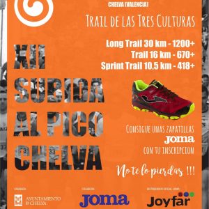 Subida PIco Chelva. Trail Tres Culturas - Carrera de trail running