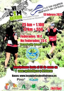 Trail de Villafranca de Córdoba 12k 2022 - Carrera de  trail