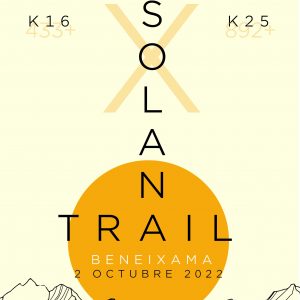 X Solana Trail Beneixama - Carrera de trail running